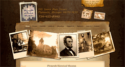 Desktop Screenshot of plymouthhistory.org